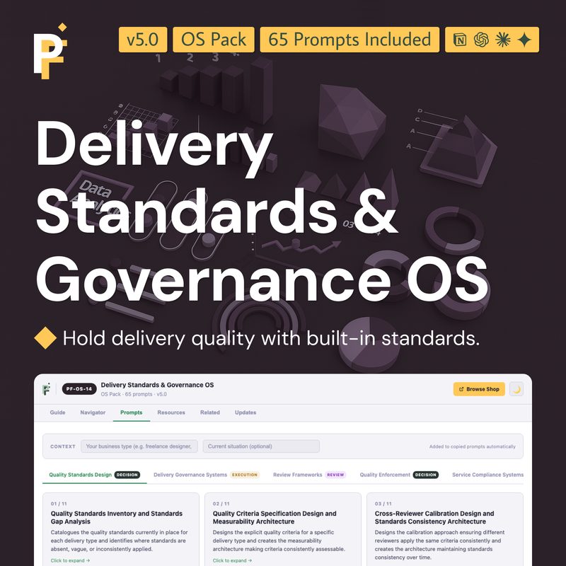 Delivery Standards Prompts for Service Quality and Compliance Control
