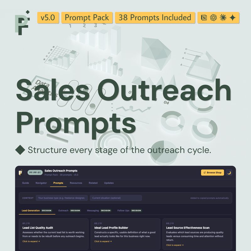 Sales Outreach Prompts